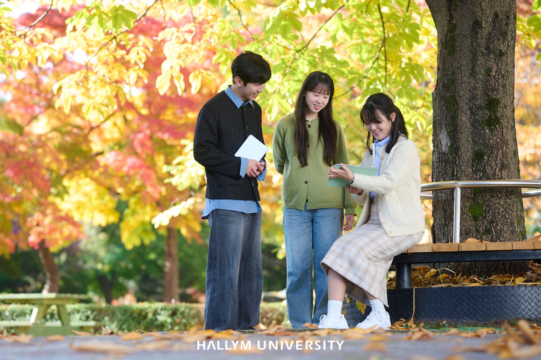 한림대학교 가을스케치 with 한아 2.jpg 첨부 이미지